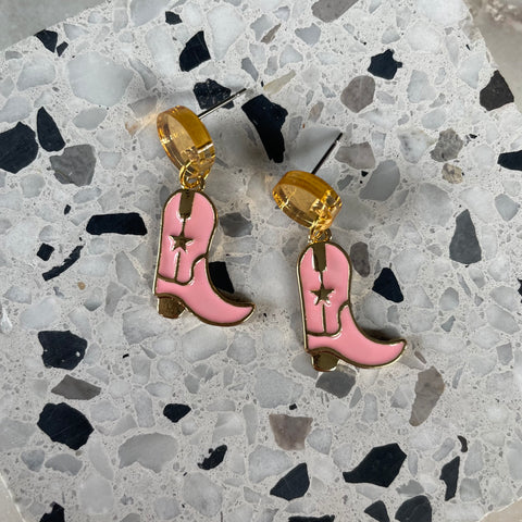 Pink Cowgirl Boots